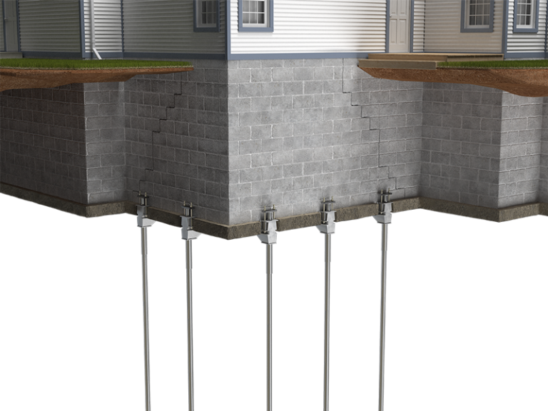 Stabilize and Lift Your Foundation with Push Pier System