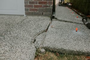 Surrey Slabjacking and crack repair close up