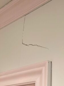 cracks in walls