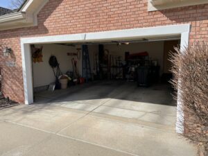 How to level a concrete floor garage image