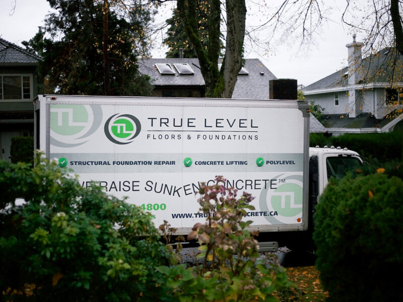 Vancouver foundation repair tlc truck