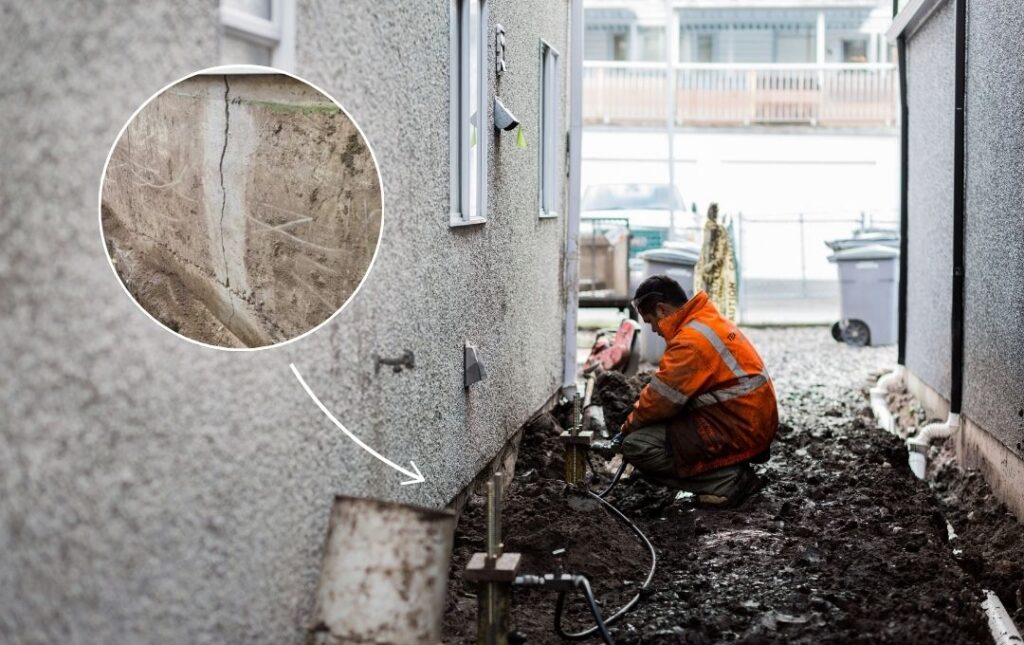 Concrete Foundation Crack Repair