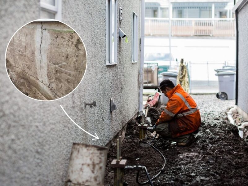 Concrete Foundation Crack Repair