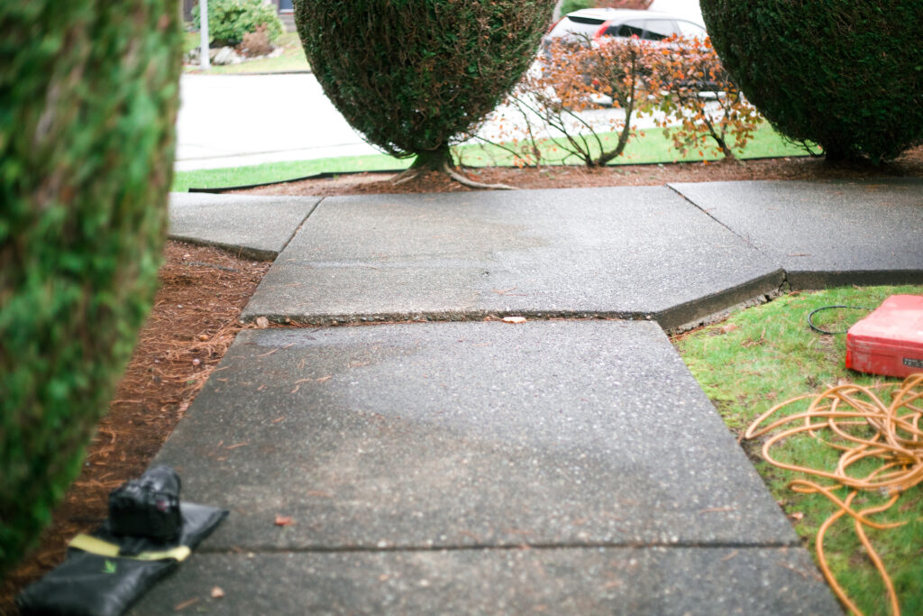 accessible mobility sidewalk concrete repair