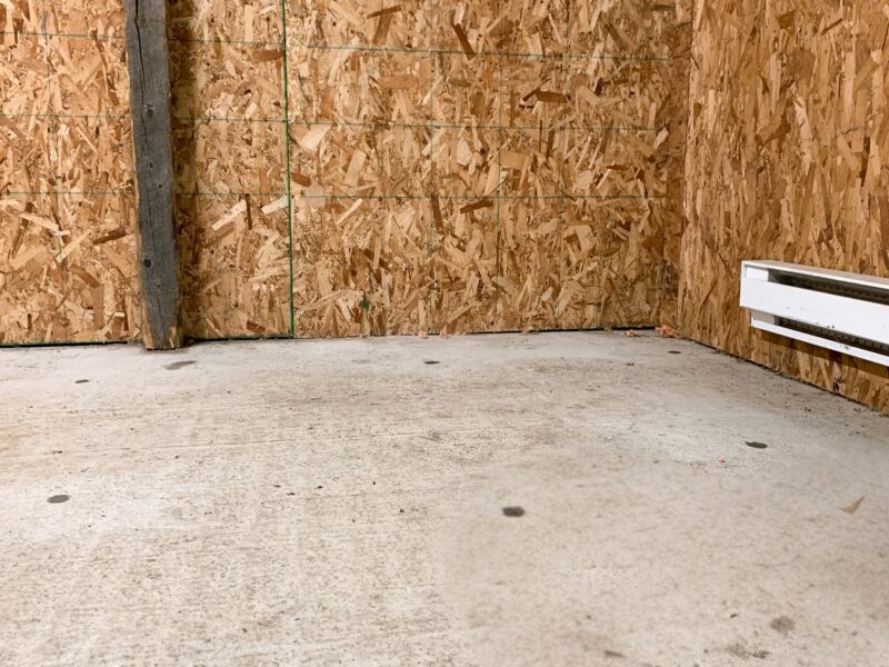 barn floor in lower mainland concrete repair floor lift before